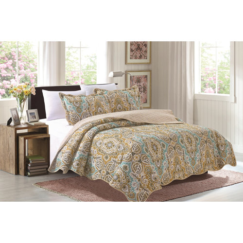 Glory Home Design Emma 3 Piece Quilt Set & Reviews Wayfair