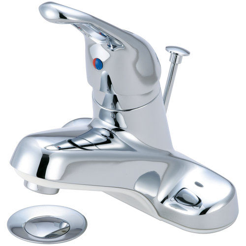 Single Handle Centerset Bathroom Faucet by Olympia Faucets