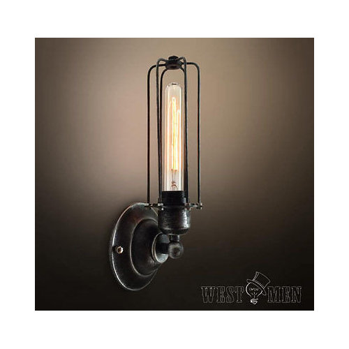 Light Wire Cage Wall Sconce By Westmen Lights