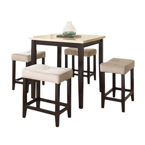 Latitude Run 5 Piece Counter Height Dining Set