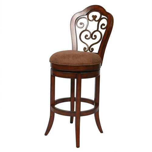 Impacterra Carmel 30 Swivel Bar Stool with Cushion