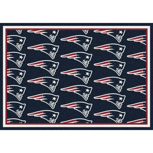 My Team by Milliken NFL Team Repeat New England Patriots Football Rug