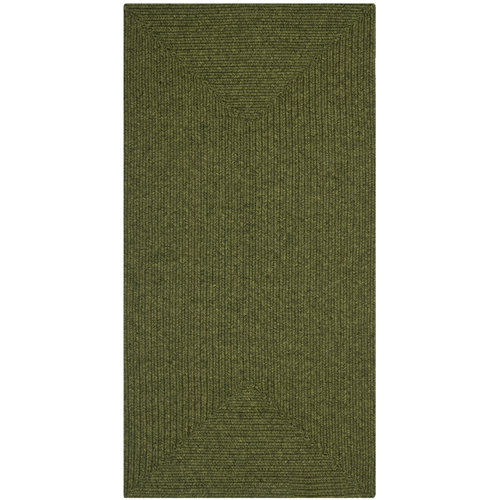Safavieh Braided Green Area Rug & Reviews Wayfair