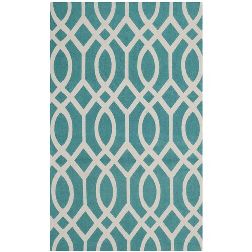 Safavieh Cedar Brook Light Teal / Ivory Rug