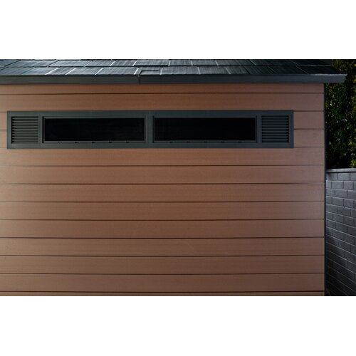 Keter Fusion 7.5 Ft. W x 7 Ft. D Composite Storage Shed &amp; Reviews 