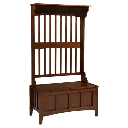 Linon Jeremiah Hall Tree with Storage Bench