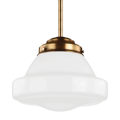 Alcott 1 Light Schoolhouse Pendant