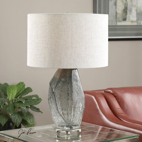 Deran Lamp Shades 19 Hard Back Linen Drum Lamp Shade