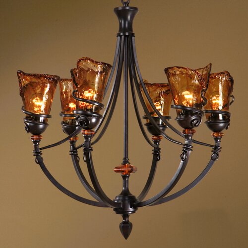 Uttermost Vitalia 6 Light Chandelier