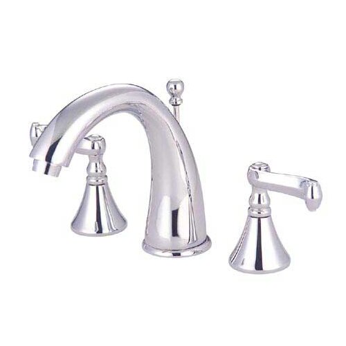 Elements of Design Royale Widespread Bathroom Faucet with Double Lever