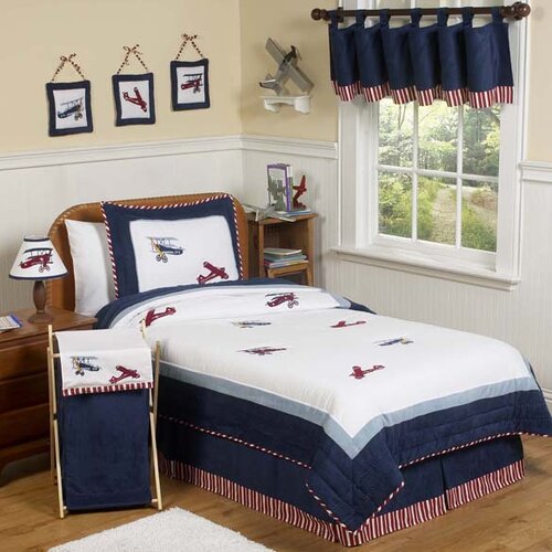 Vintage Aviator Kid Bedding Collection by Sweet Jojo Designs