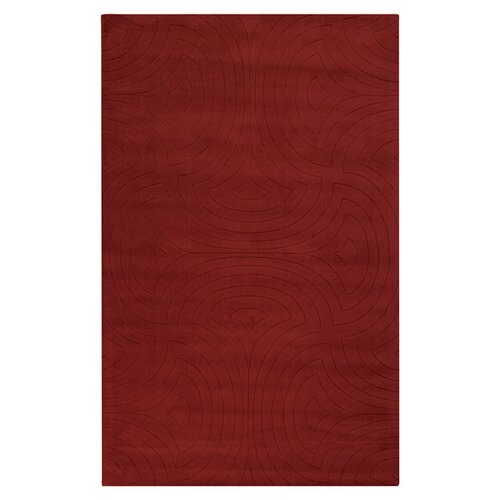 Candice Olson Rugs Sculpture Red Area Rug