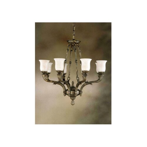 Toledo Traditional Chandelier in Aged Bronze by Zaneen Lighting