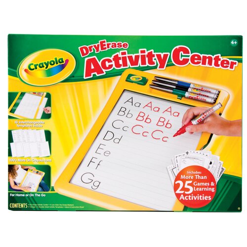 Crayola LLC Dry Erase Activity Center