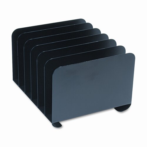 Steelmaster Desktop Vertical Organizer, Six Sections by MMF INDUSTRIES