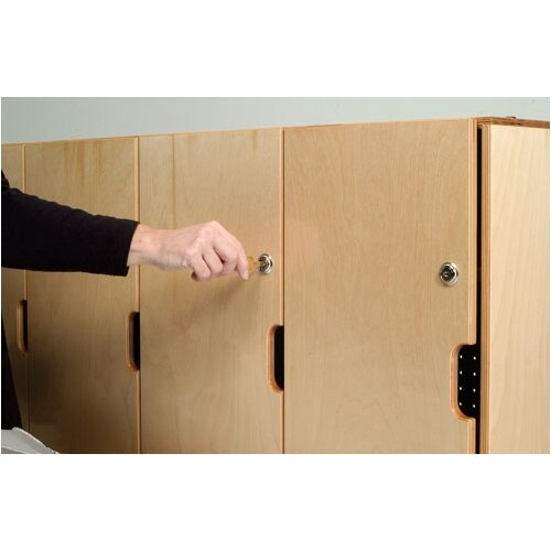 Whitney Bros. 4 Section Backpack Storage Lockers