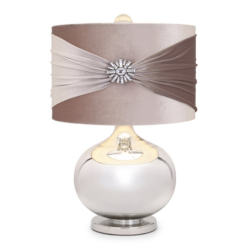 Montclair 23" Table Lamp with Drum Shade Wayfair