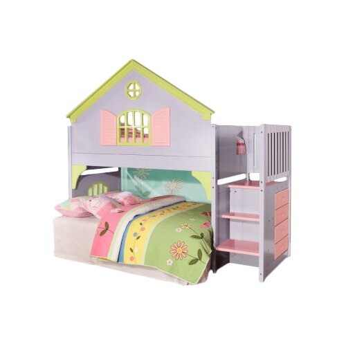 Discovery World Furniture Dollhouse Staircase Twin Loft Customizable