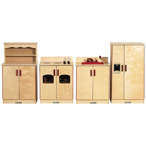 ECR4Kids 4 Piece Kitchen Set & Reviews | Wayfair