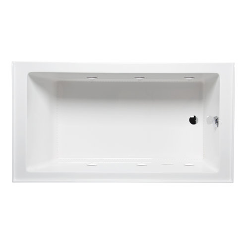 Turo 60" x 30" Whirlpool Bathtub | Wayfair