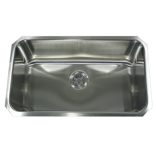 Nantucket Sinks Sconset 30.25 x 18.25 Single Bowl Undermount Kitchen