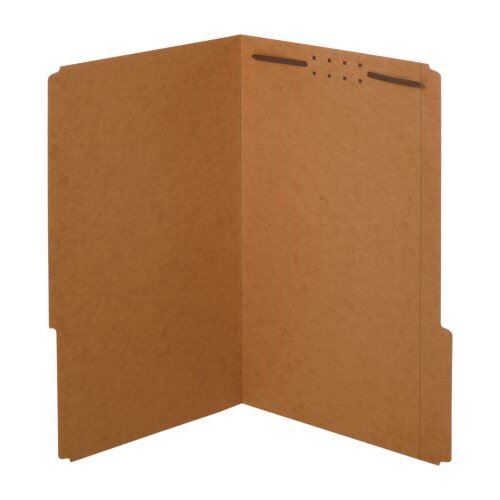 11 pt. Legal Size Fastener Folder by GLOBE WEIS