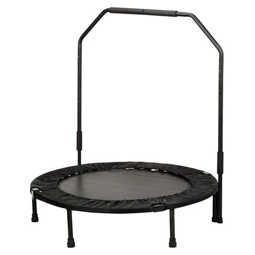 Sunny Health & Fitness 40 Foldable Trampoline with Stabilizing Bar