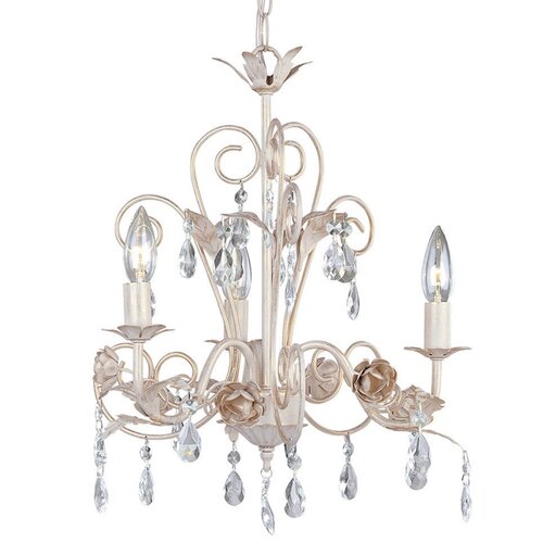 Sophie 3 Light Mini Chandelier by Laura Ashley Lighting