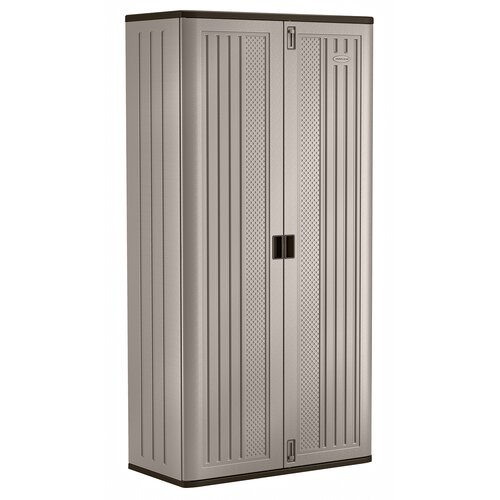 Suncast 40 W x 20.25 D Mega Tall Blow Mold Storage Cabinet