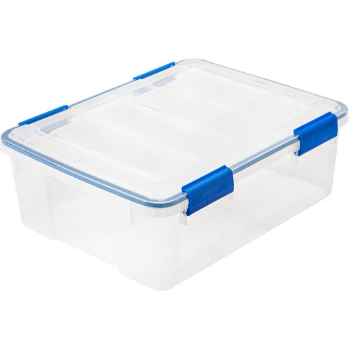 ZIPLOC WeatherShield Storage Box & Reviews Wayfair
