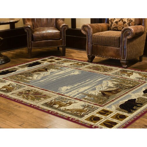 TayseRugs Nature Beige Area Rug