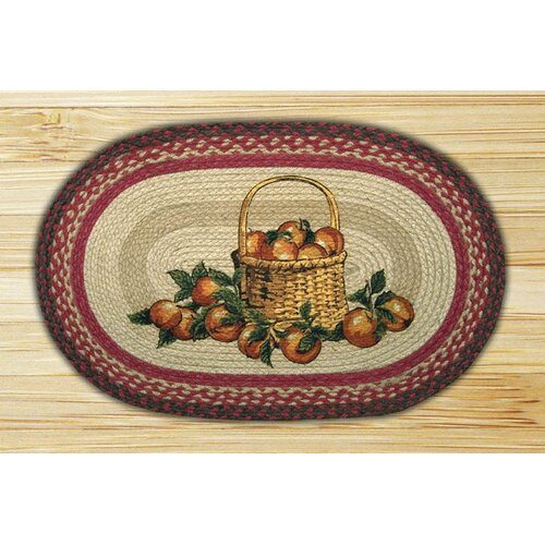 EarthRugs Apple Basket Printed Area Rug