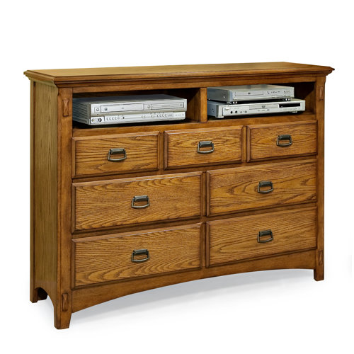Imagio Home Pasilla 7 Drawer Media Chest & Reviews Wayfair