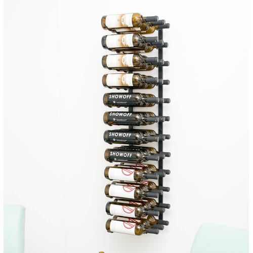 VintageView 36 Bottle Wall Mounted Wine Rack