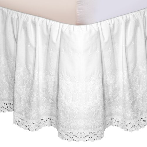 Embroidered Bed Skirt 18