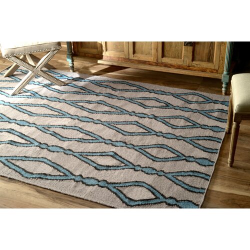 nuLOOM Varanas Light Blue Rakid Rug