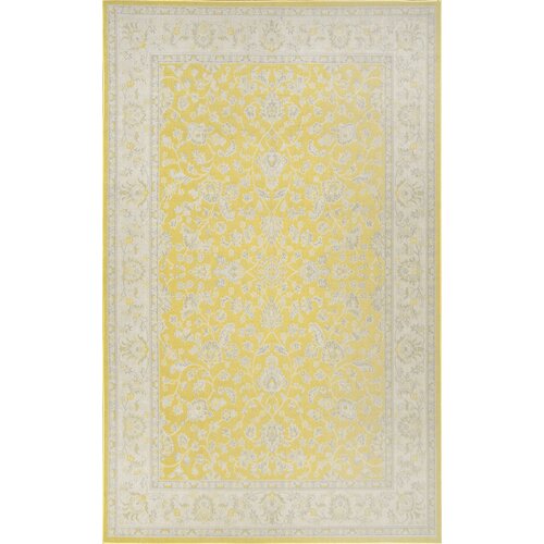 nuLOOM Everett Yellow Indoor/Outdoor Area Rug