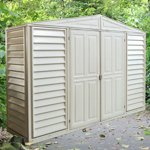 Woodbridge 10.5 Ft. W x 3 Ft. D Vinyl Resin Tool Shed 