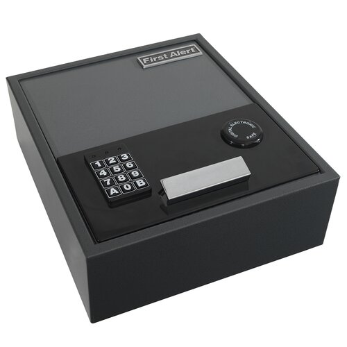 First Alert Anti Theft Top Opening Digital Electronic Lock Safe