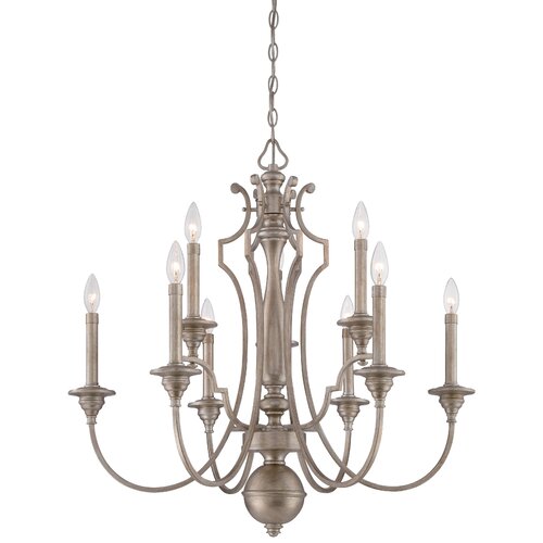 Wellington Ave. 9 Light Chandelier by Minka Lavery