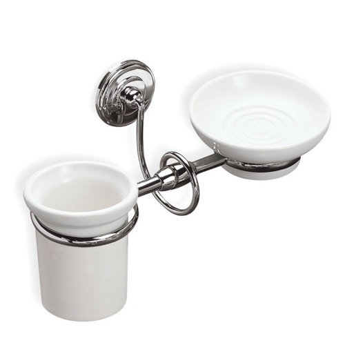 Idra Classic Wall Mounted Soap Dish and Toothbrush Holder Wayfair