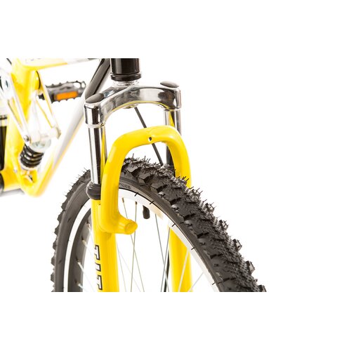 Mens Glacier Pro Alloy Dual Suspension All Terrain Mountain Bike by