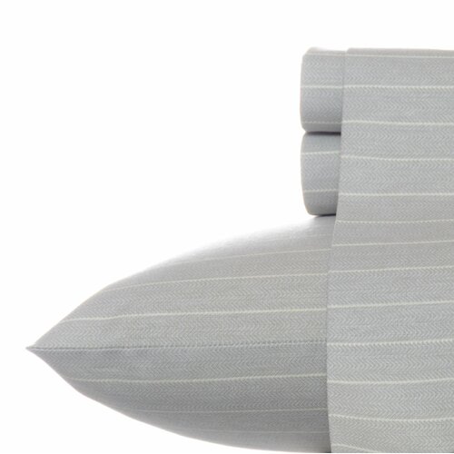 Eddie Bauer School of Fish Flannel Sheet Set