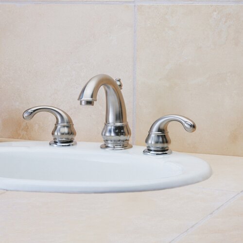 Treviso Double Handle Widespread Standard Bathroom Faucet by Pfister