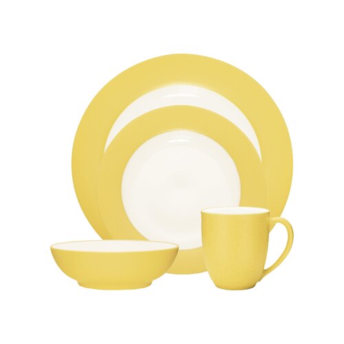 Colorwave Rim 4 Piece Place Setting by Noritake