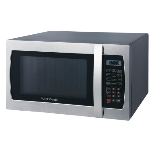 Professional 1.3 Cu. Ft. 1000W Countertop Microwave Oven by Farberware