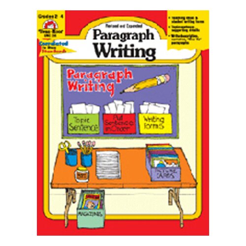 Paragraph Writing Grade 2 4 Book by Evan Moor