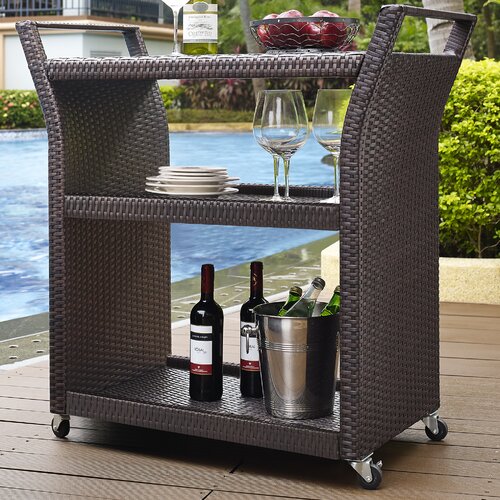 Palm Harbor Bar Serving Cart