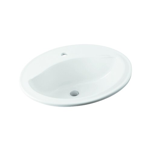 Sanibel Round Self rimming Sink with Overflow by Sterling by Kohler