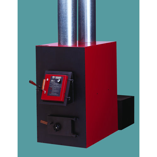 1900 Square Foot Hotblast Wood/Coal Furnace with 550 CFM Blower Wayfair